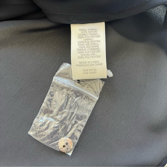 Rebecca Taylor Y2K Midnight Blue Navy Sheer Babydoll Slip Camisole Top size 0 - Picture 13 of 13